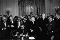 Signing of the 1964 Civil Rights Act